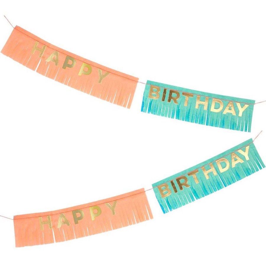 Paper Lockwood Birthday Cards | Birthday Fringe Garland Card