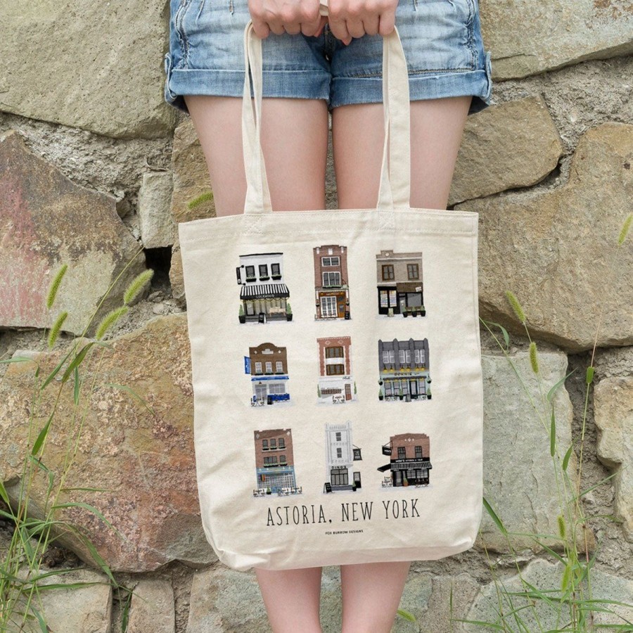 Unisex Lockwood | Astoria Shop Fronts Tote Bag