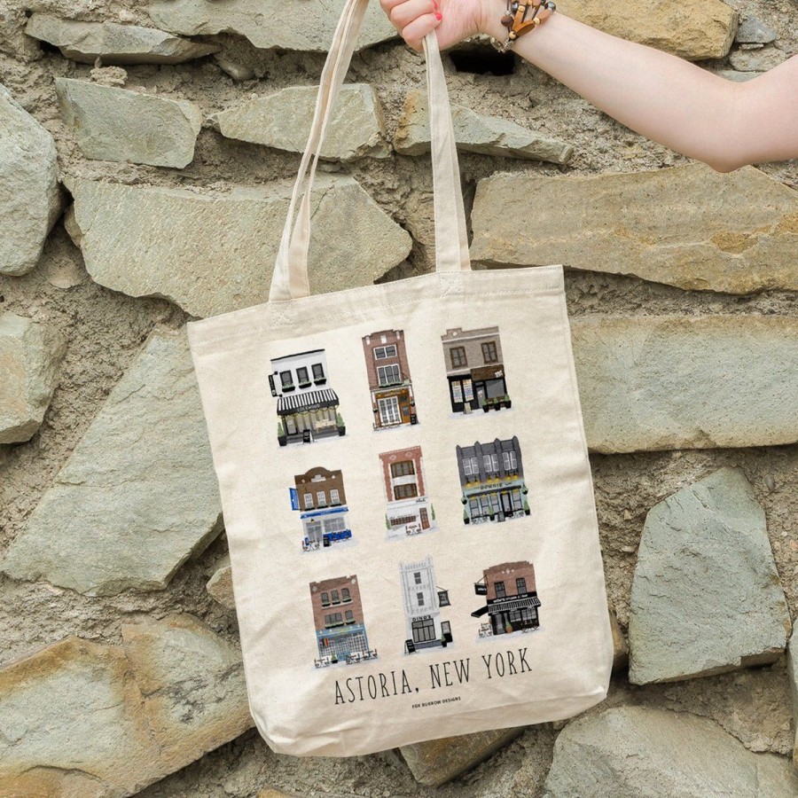 Unisex Lockwood | Astoria Shop Fronts Tote Bag