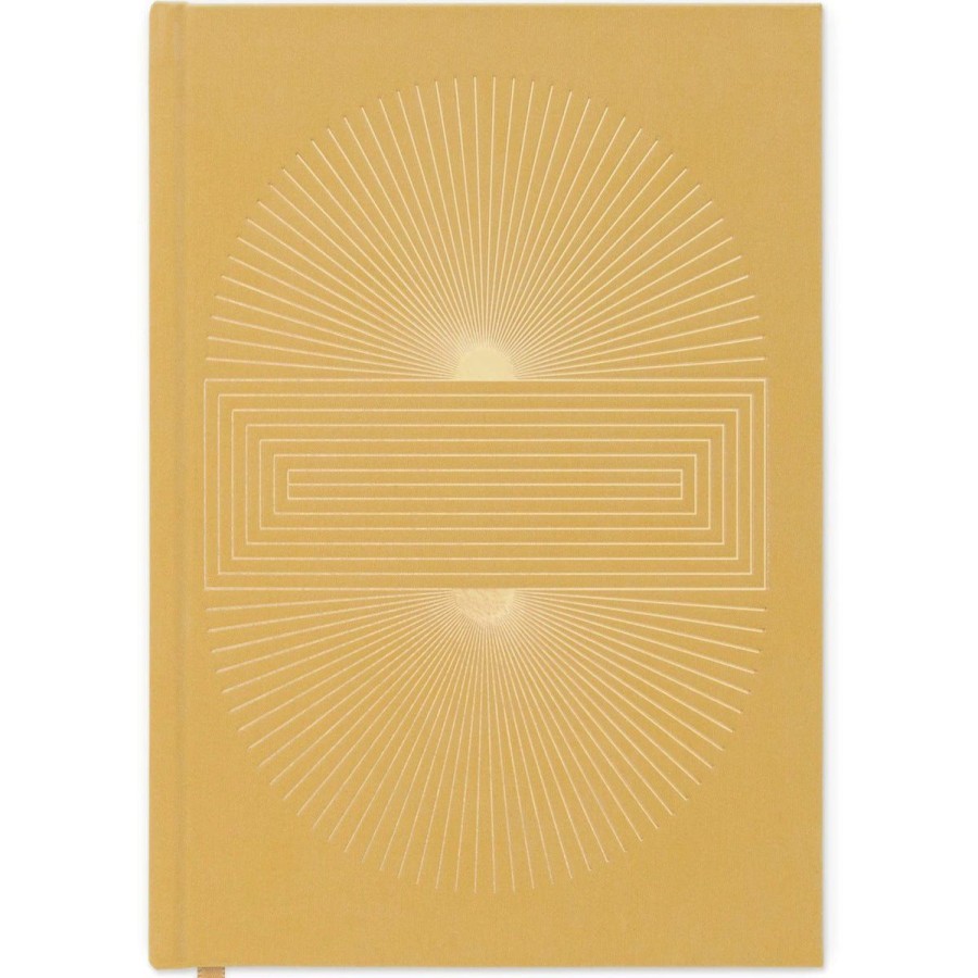 Paper Lockwood Journals & Notebooks | Radiant Sun Ochre Notebook