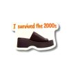 Unisex Lockwood | Survived The 2000S Slide Sticker