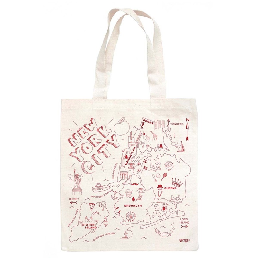 Unisex Lockwood | Nyc Map Grocery Tote