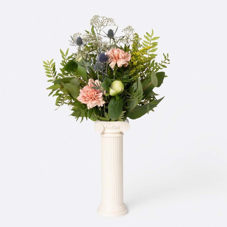 Home Lockwood Planters & Vases | Athena White Vase