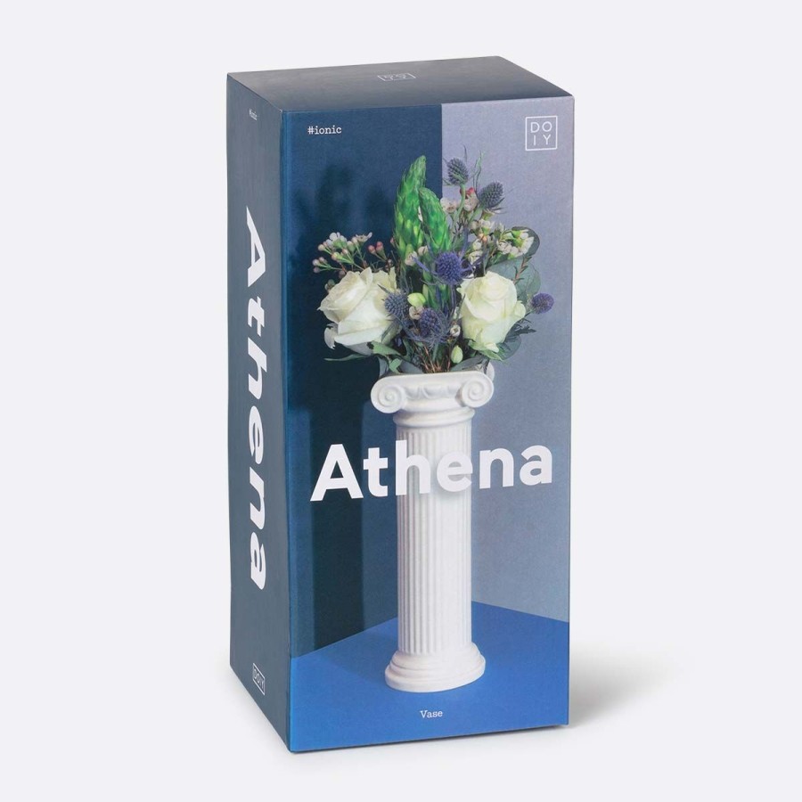 Home Lockwood Planters & Vases | Athena White Vase