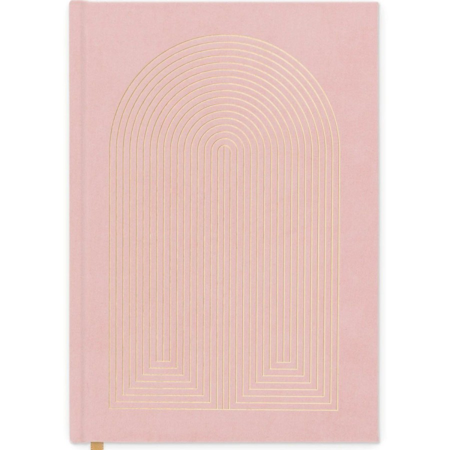 Paper Lockwood Journals & Notebooks | Radiant Rainbow Dusty Pink Notebook