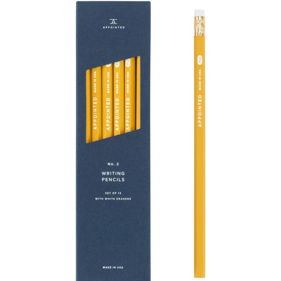 Paper Lockwood Pens & Pencils | Appointed No. 2 Pencil-Schoolhouse Yellow