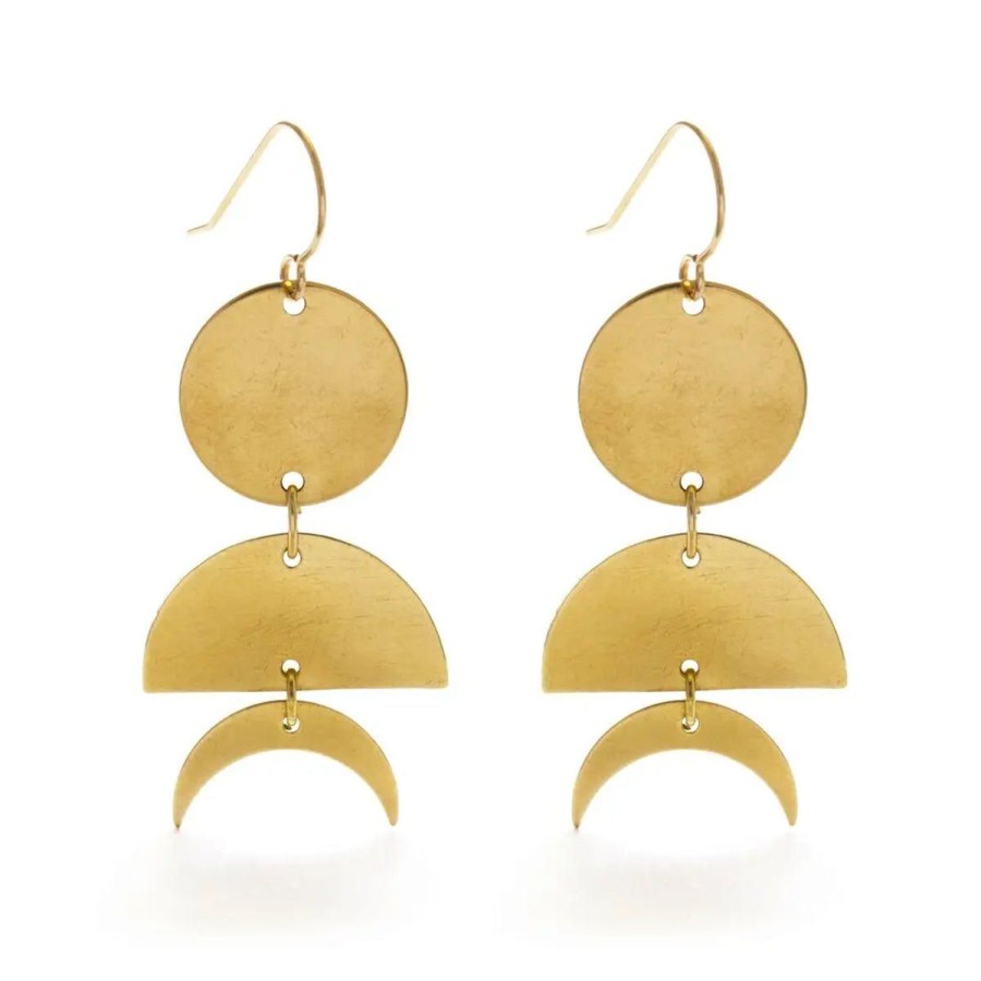 Accessories Lockwood | Celestial Geo Earrings