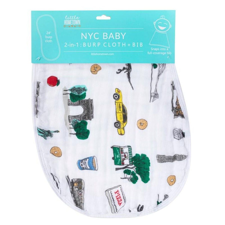 Kids Lockwood Baby Essentials | New York City Baby Bib