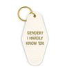 Unisex Lockwood | Gender? Motel Key Tag