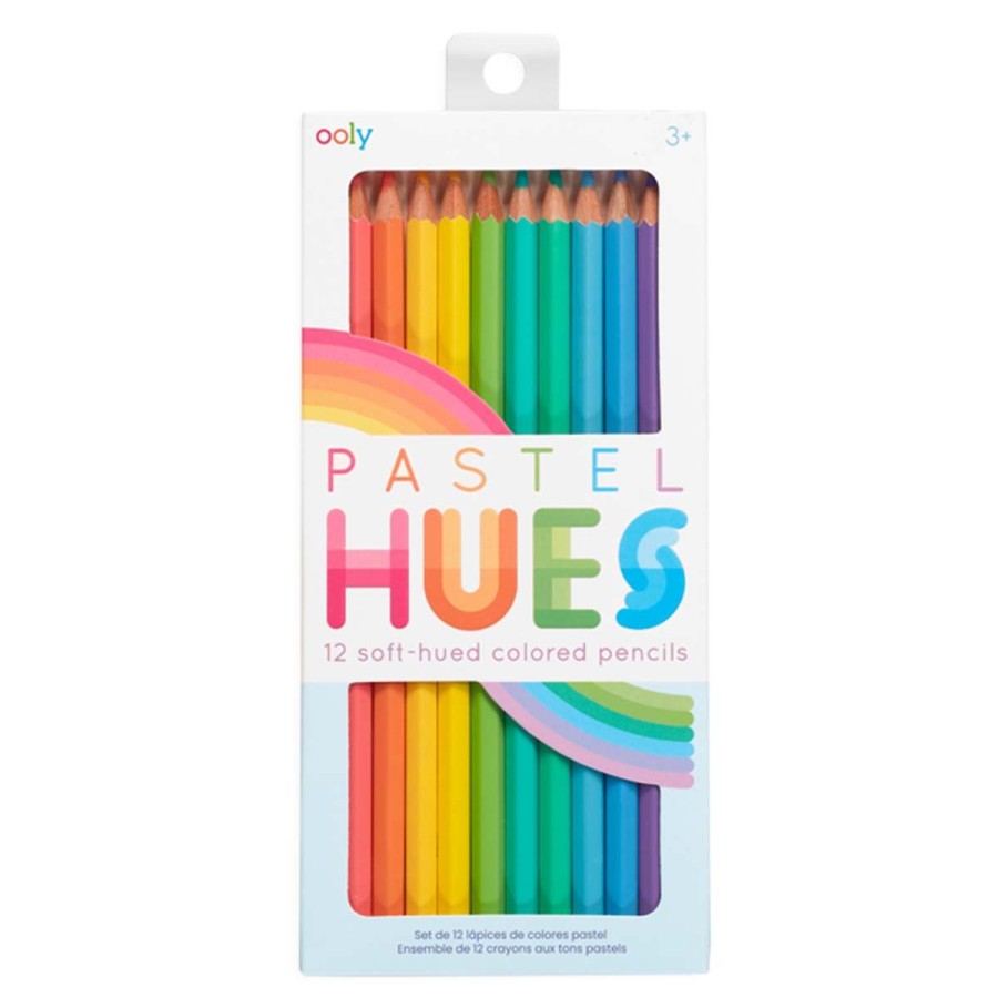 Kids Lockwood Arts & Crafts | Pastel Hues Colored Pencils