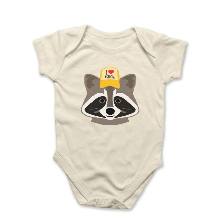 Kids Lockwood Baby Essentials | Astoria Raccoon Onesie