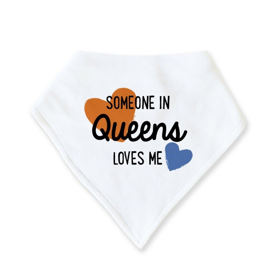 Kids Lockwood Baby & Kids Accessories | Someone In Queens Loves Me Bib