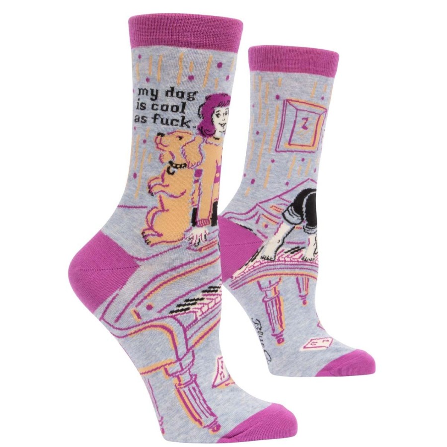 Women Lockwood | My Dog Is Cool As F Women'S Sock