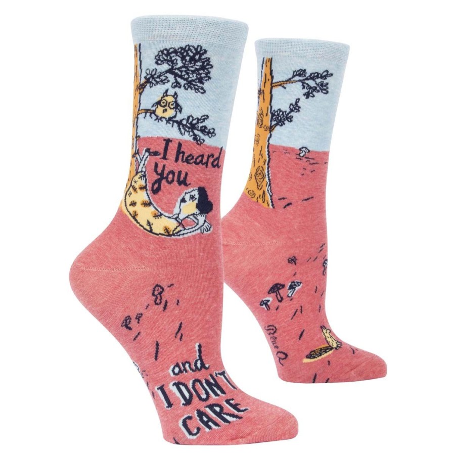 Women Lockwood | Heard You, Don'T Care Women'S Sock