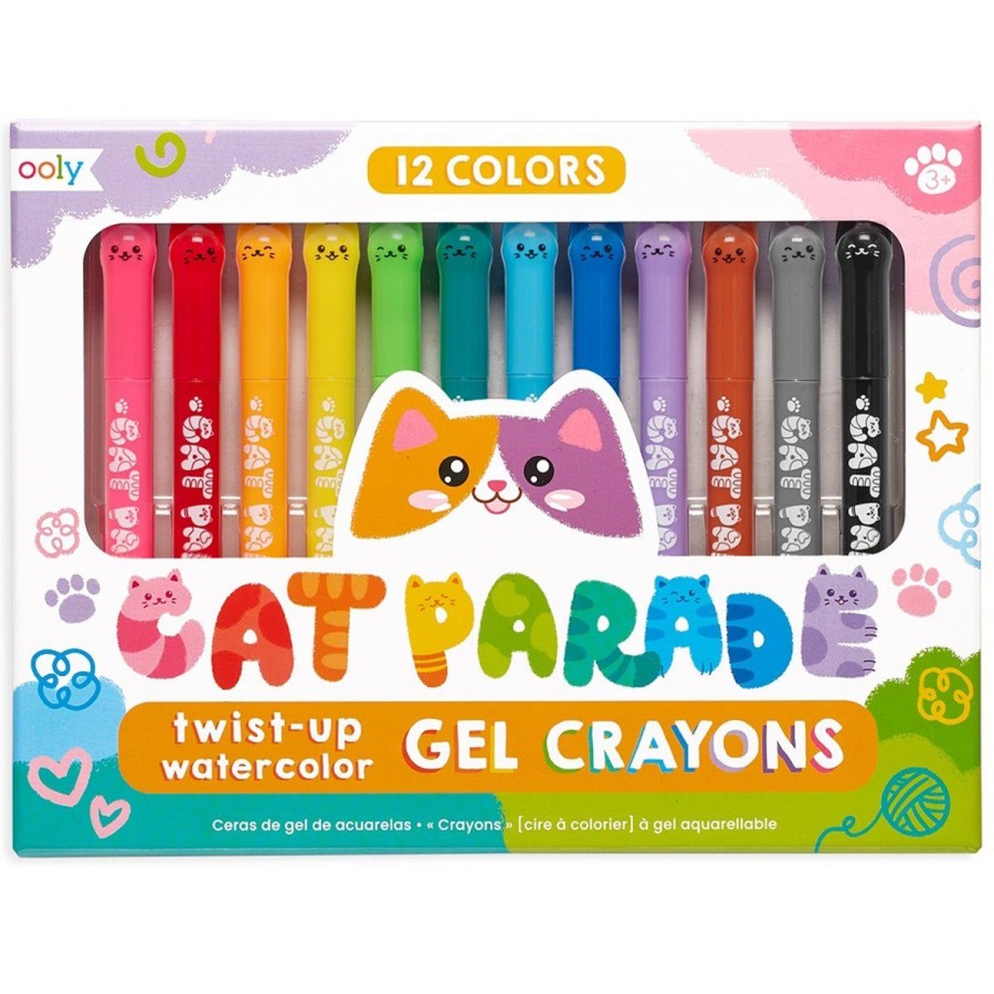 Home Lockwood Arts & Crafts | Cat Parade Gel Crayons