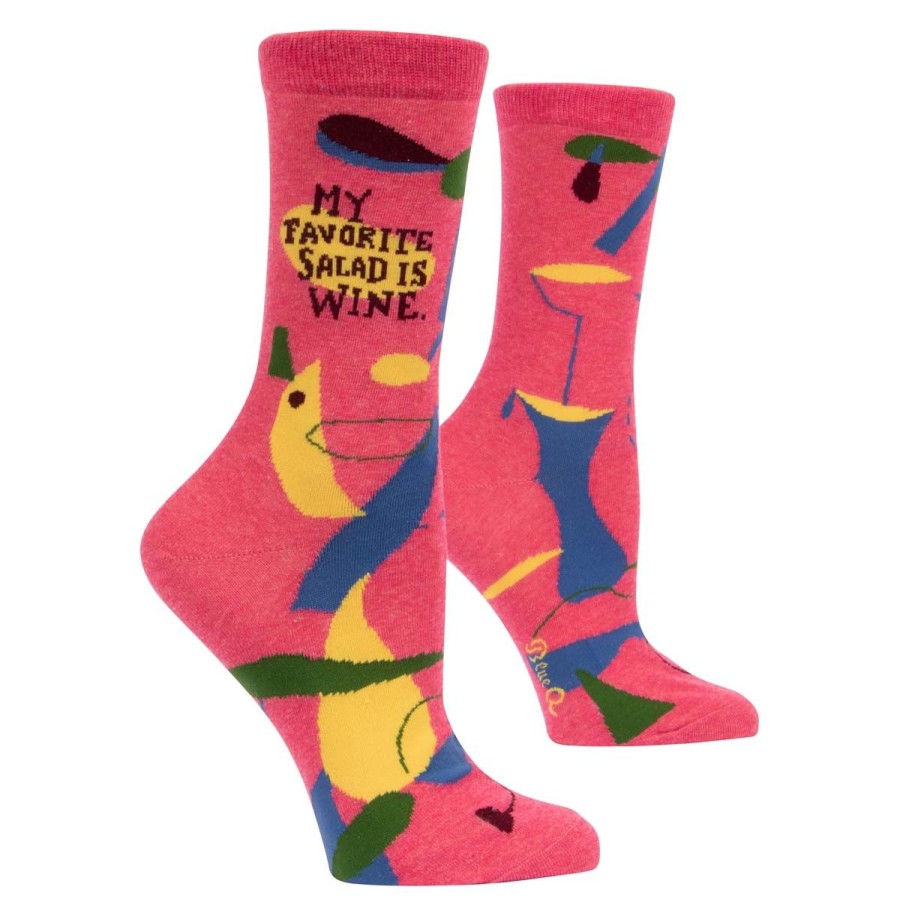 Women Lockwood | My Favorite Salad Is Wine Women'S Sock