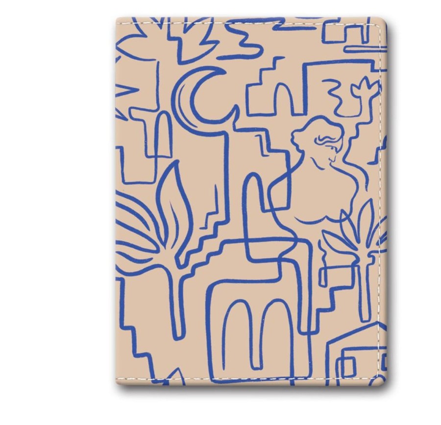 Unisex Lockwood | Destinations Linework Passport Cover