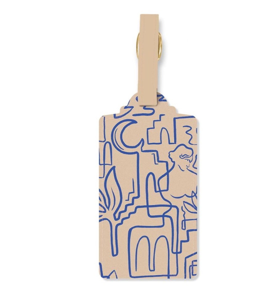 Accessories Lockwood | Destinations Linework Luggage Tag