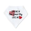 Kids Lockwood Baby & Kids Accessories | Someone In Nyc Loves Me Bib