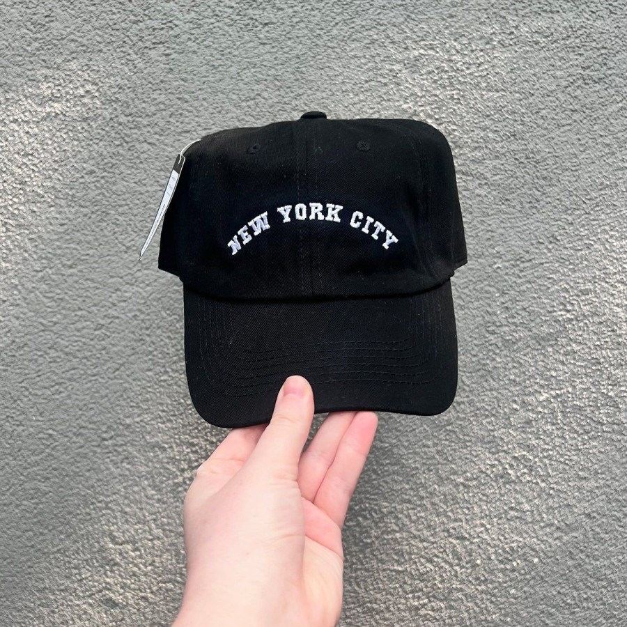 Unisex Lockwood | Nyc Arch Hat-Black W/White