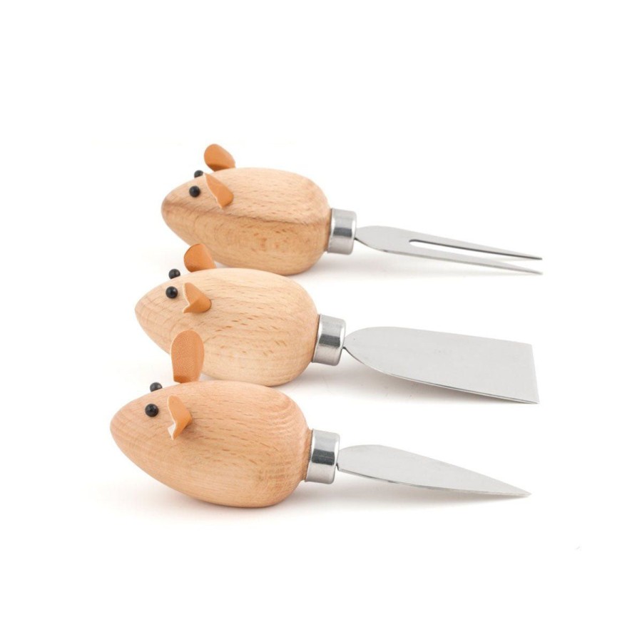 Home Lockwood Tabletop & Serving | Mice Cheese Knives