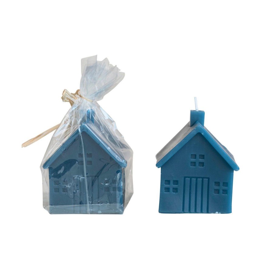 Home Lockwood Candles & Incense | 3.5" Unscented House Shaped Candle