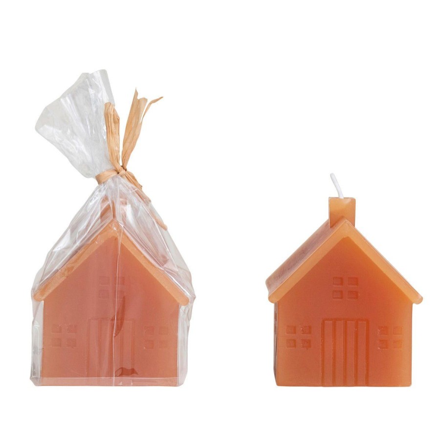 Home Lockwood Candles & Incense | 3.5" Unscented House Shaped Candle