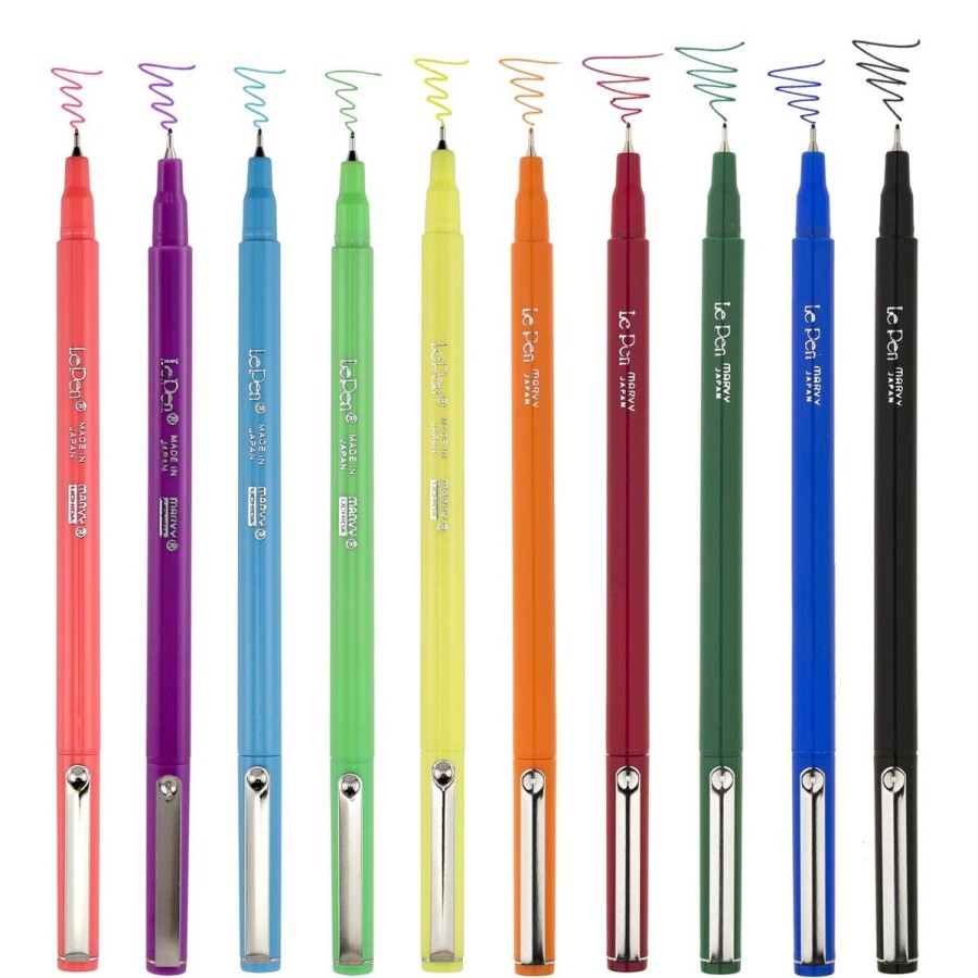 Paper Lockwood Pens & Pencils | Le Pen Neon 10 Pk