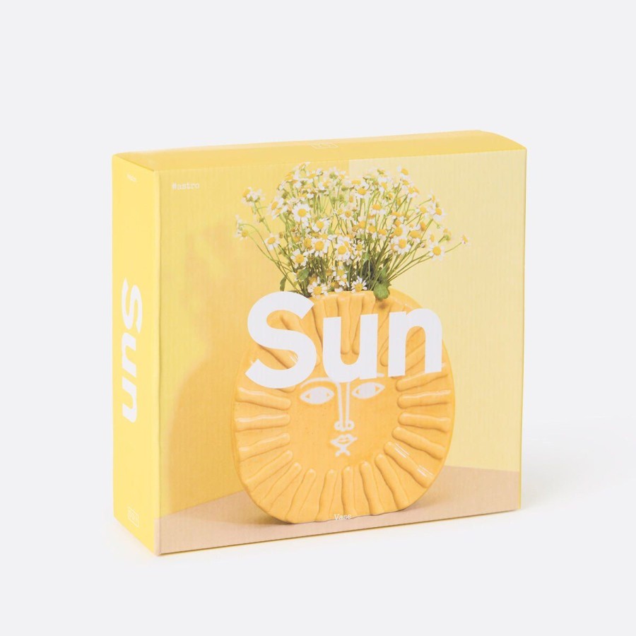 Home Lockwood Trays & Accents | Sun Vase-Yellow