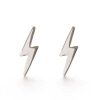 Accessories Lockwood | Silver Amano Studs-Lightning Bolt Studs