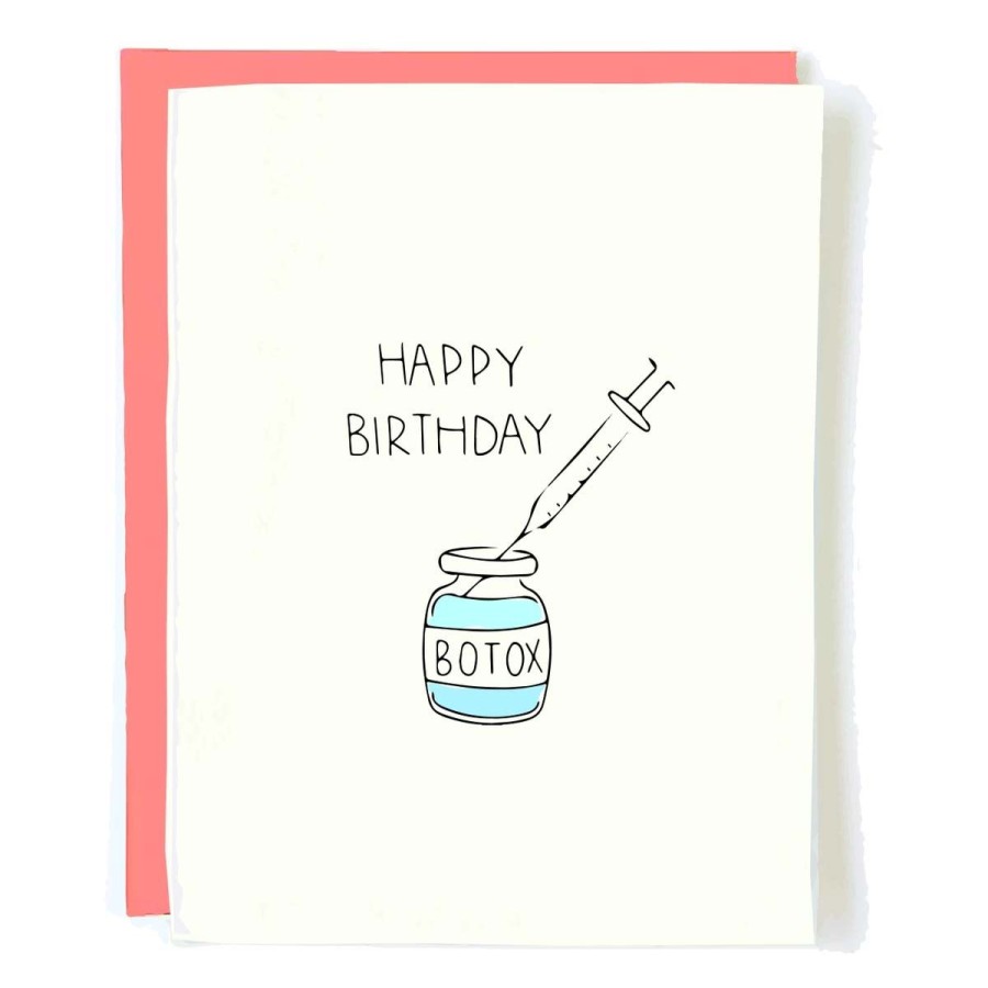 Paper Lockwood Birthday Cards | Botox Birthday Card