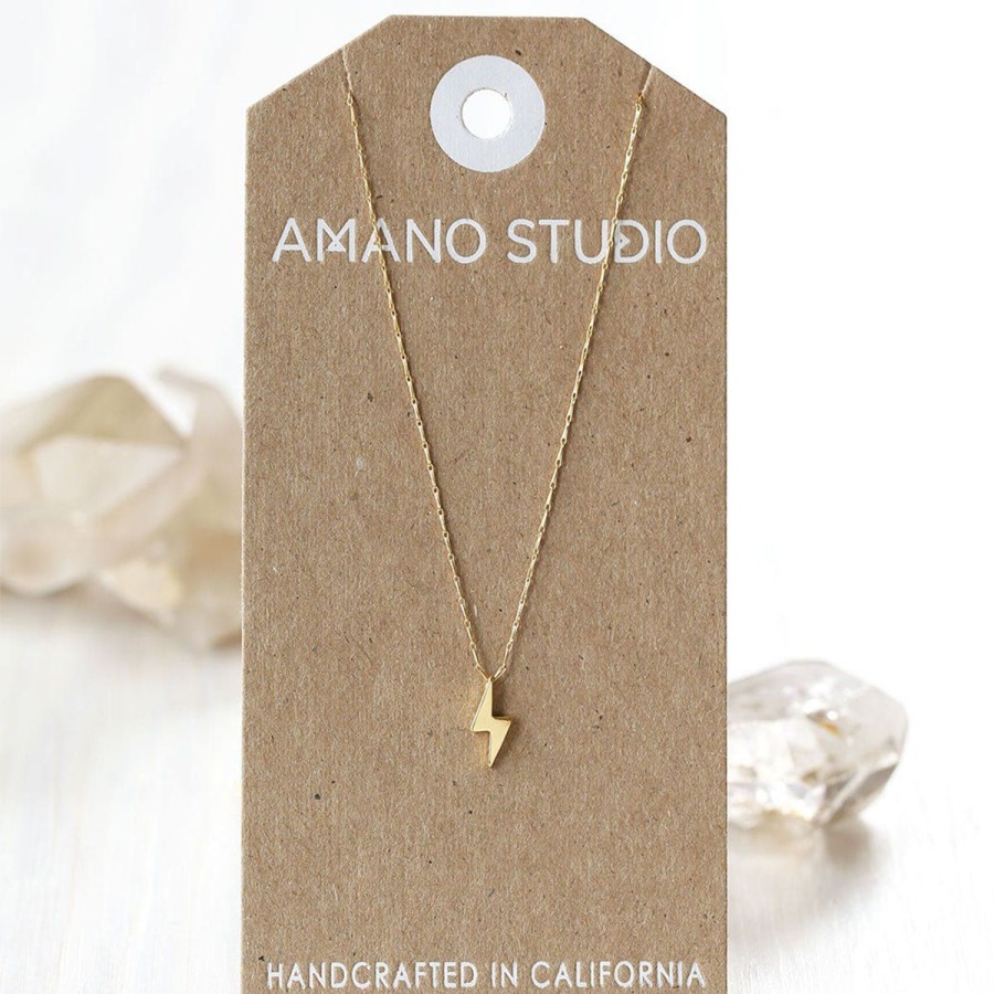 Accessories Lockwood | Amano Tiny Charm-Lightning Bolt