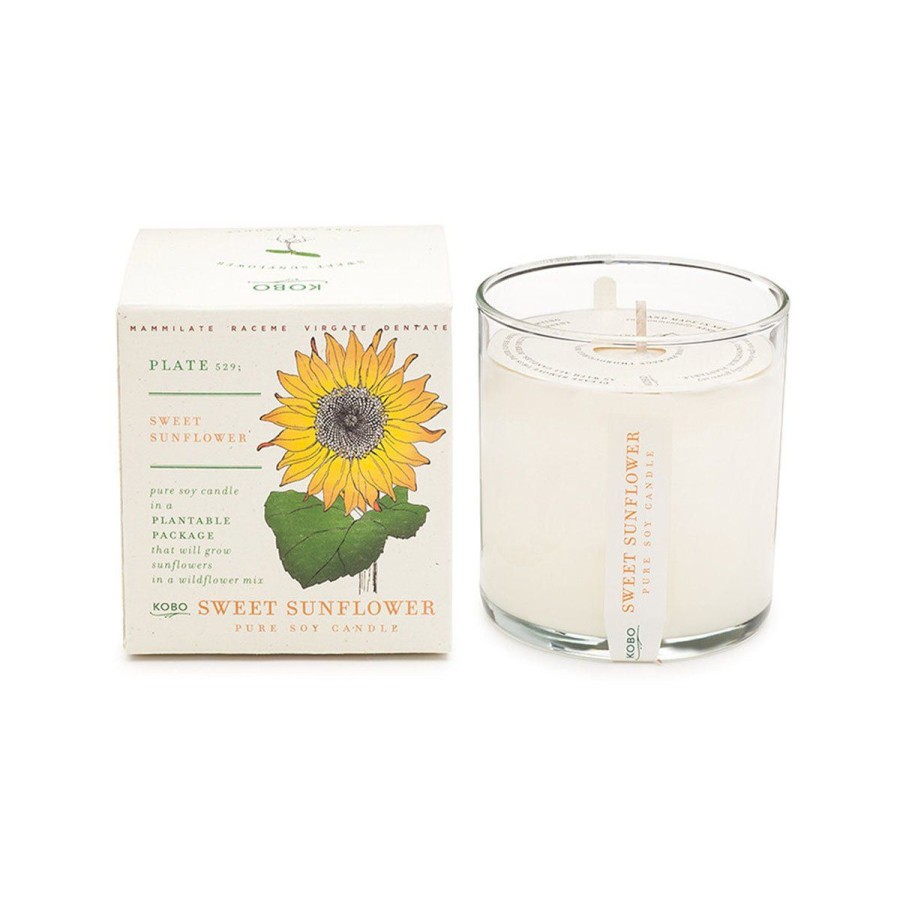 Home Lockwood Gardening | Sweet Sunflower Soy Candle