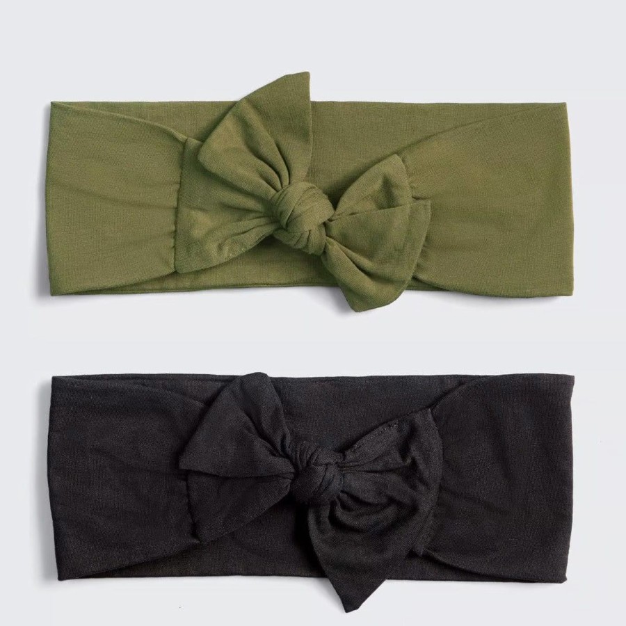 Accessories Lockwood | Cotton Adjustable Headband, Asst Moss