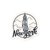 Paper Lockwood Stickers | Nyc Skyscraper Sticker