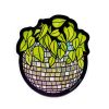 Paper Lockwood Stickers | Disco Ball Planter Glitter Sticker