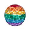 Paper Lockwood Stationery | Rainbow Disco Ball Sticker