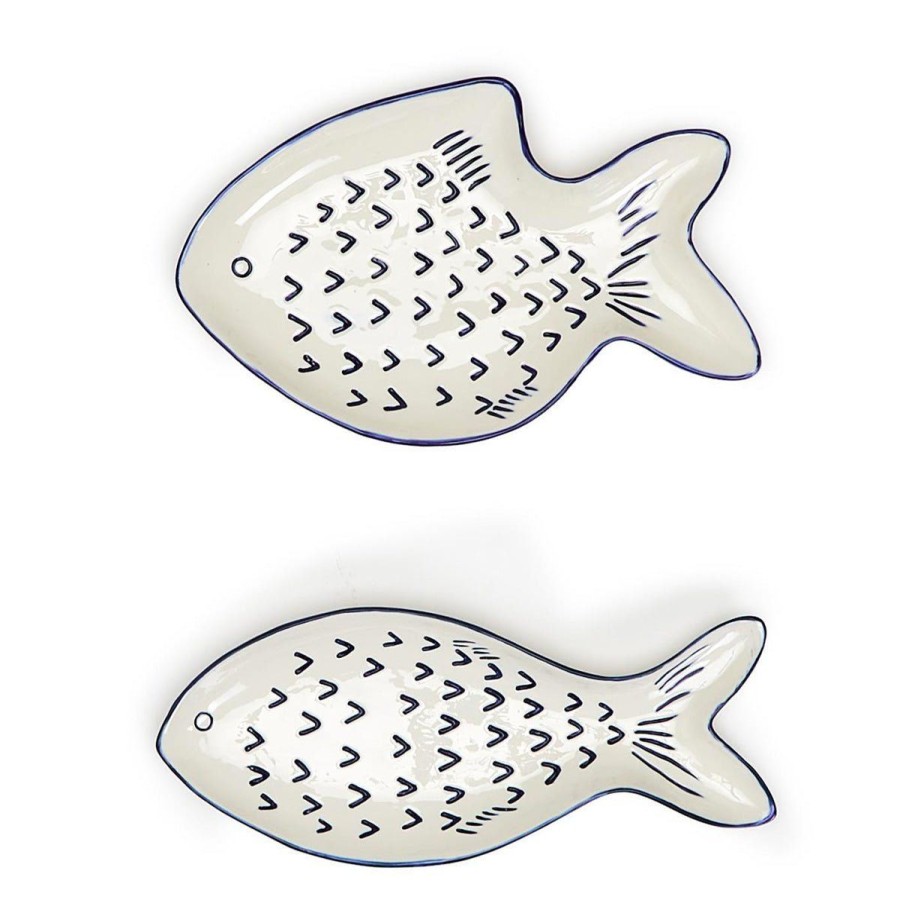 Home Lockwood Kitchen | Fish Shaped Tid Bit Plate