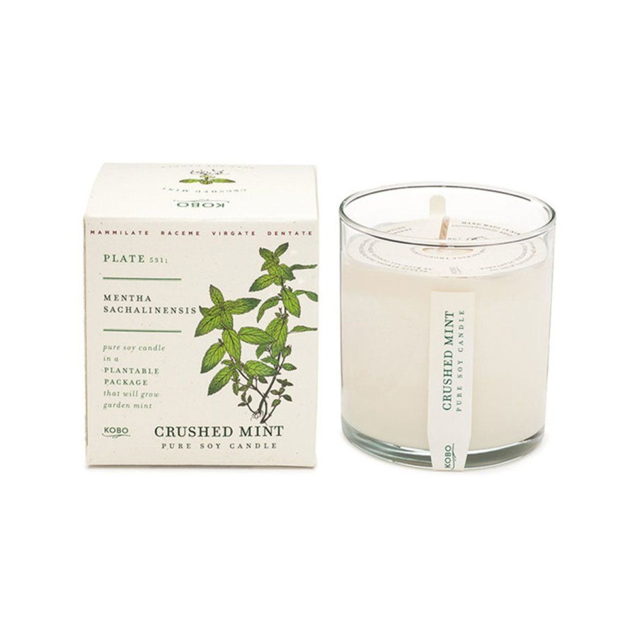 Home Lockwood Gardening | Crushed Mint Soy Candle