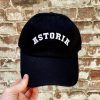 Accessories Lockwood | Astoria Arch Hat-Black W/White