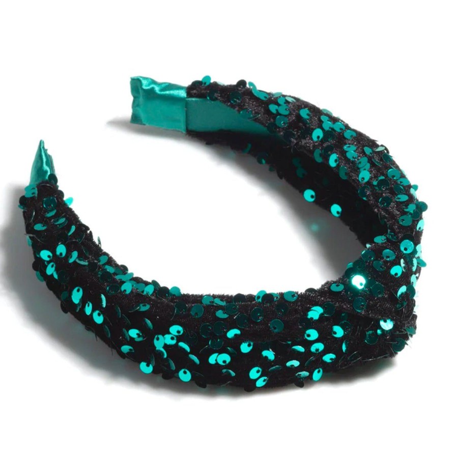 Accessories Lockwood | Knotted Sequins Headband