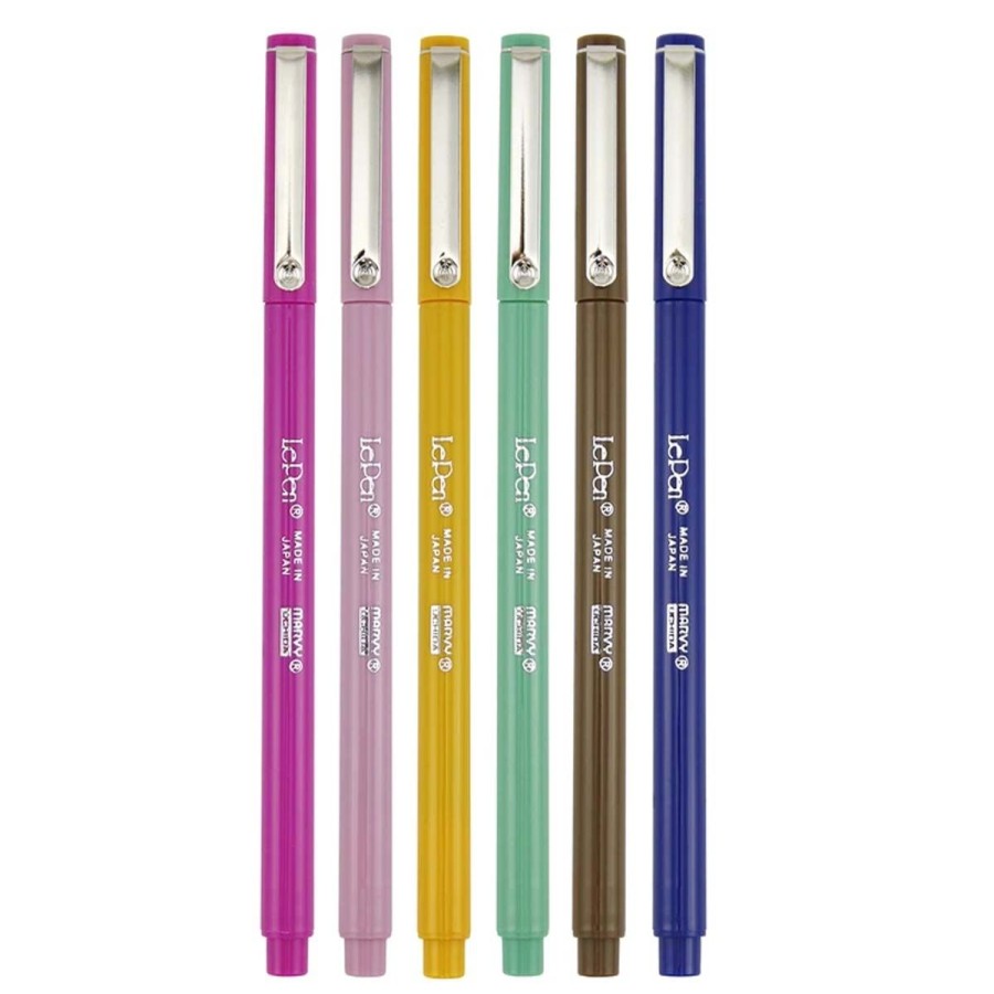 Paper Lockwood Pens & Pencils | Le Pen Retro Colors-Set Of 6