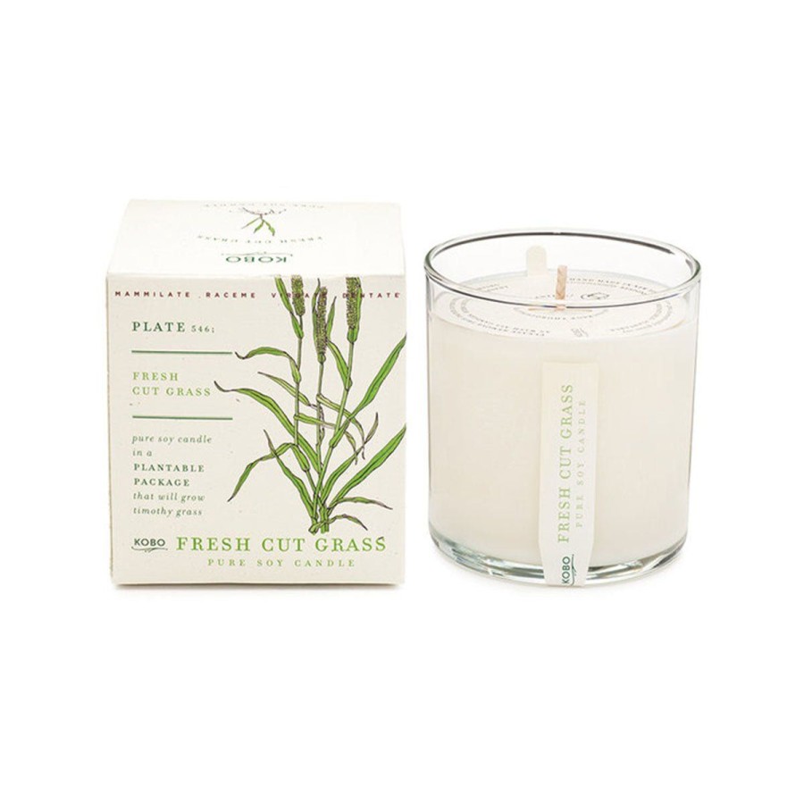 Home Lockwood Gardening | Fresh Cut Grass Soy Candle