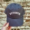 Accessories Lockwood | Astoria Arch Hat-Dark Grey W/White