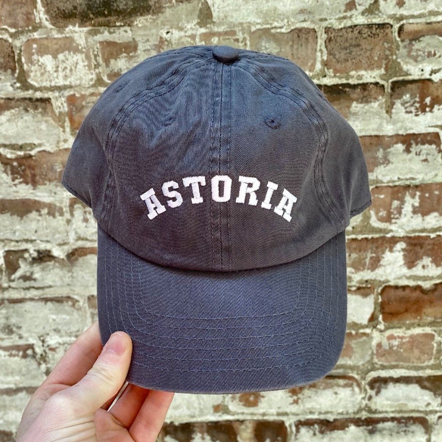 Accessories Lockwood | Astoria Arch Hat-Dark Grey W/White