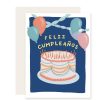 Paper Lockwood Birthday Cards | Feliz Cake Greeting Card