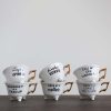 Home Lockwood Mugs | Footed Tea Cup W/Saying