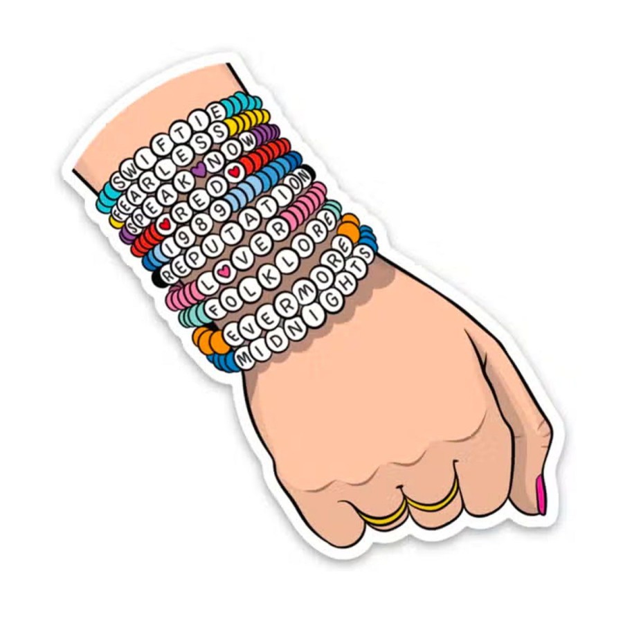 Paper Lockwood Stickers | Taylor Friendship Bracelets (Die Cut Sticker)