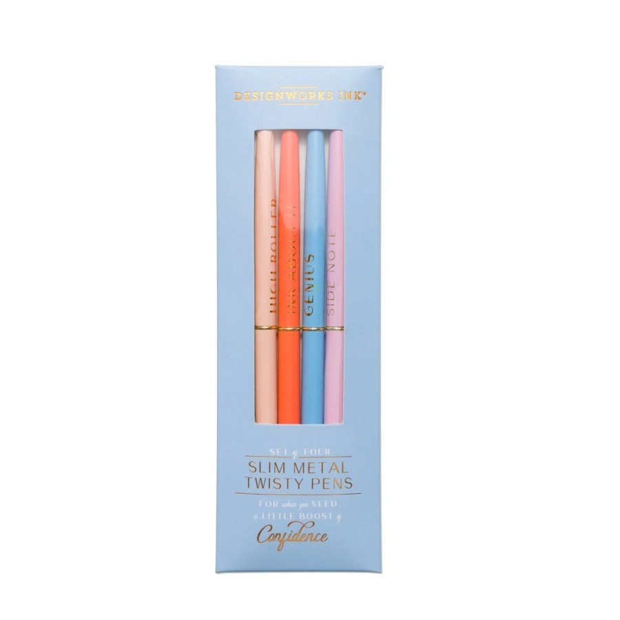 Paper Lockwood Pens & Pencils | Little Boost Twisty Pen Set