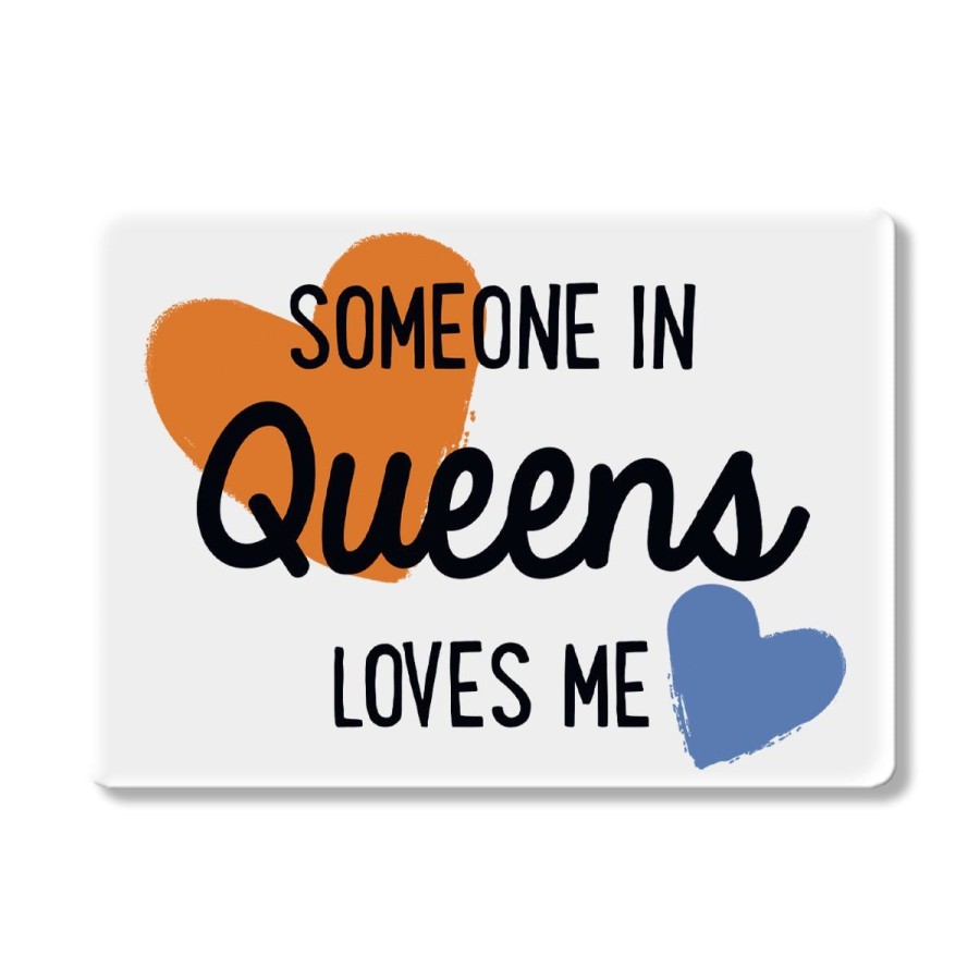 Paper Lockwood Magnets | Someone In Queens Loves Me Magnet